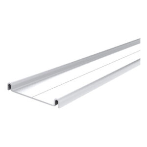 Riel Inferior Kit Placard Integral Aluminio 2 Mts