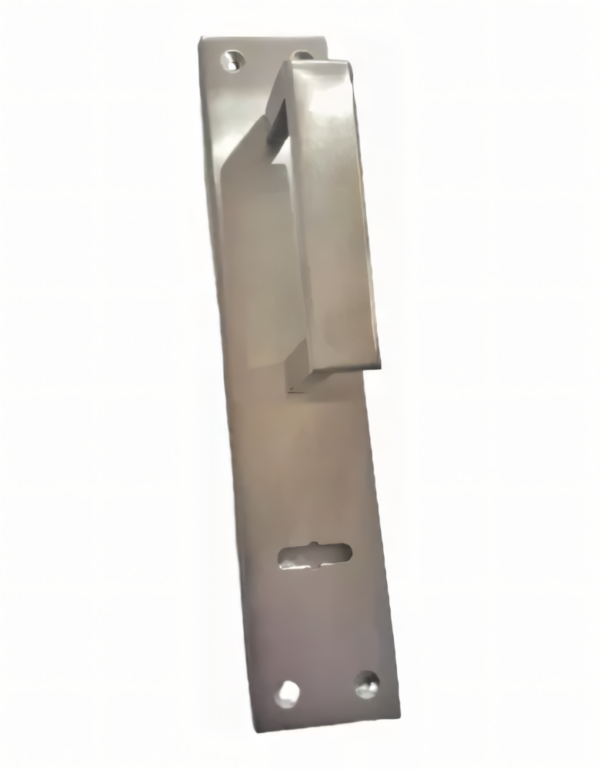 Manijon Aluminio Recto Puerta Entrada Biselado CEPILLADO