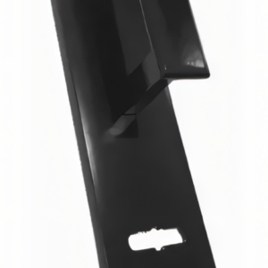 Manijon Aluminio Recto Puerta Entrada Biselado NEGRO