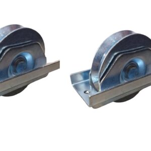 Rueda Con Soporte Porton Corredizo 80mm Tipo Quitypon X2 UDS