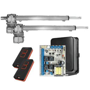 Pivotante doble hasta hoja de 1.5 mts cada una PPA