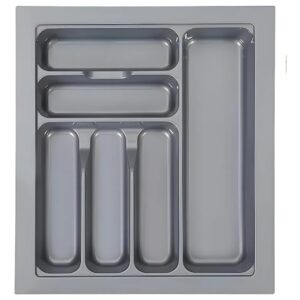 Cubiertero Organizador PVC 435x485MM Gris