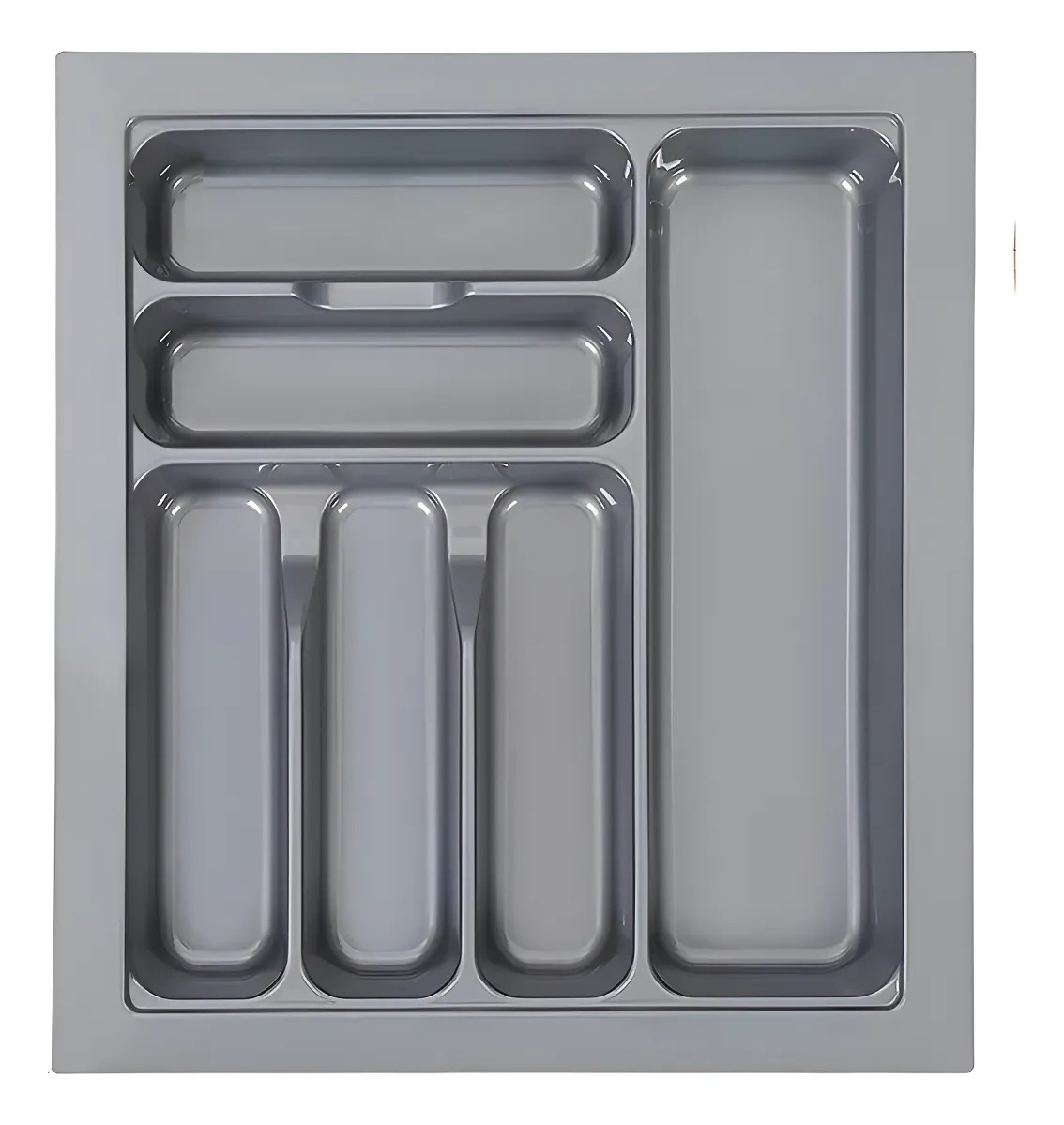 Cubiertero Organizador PVC 435x485MM Gris