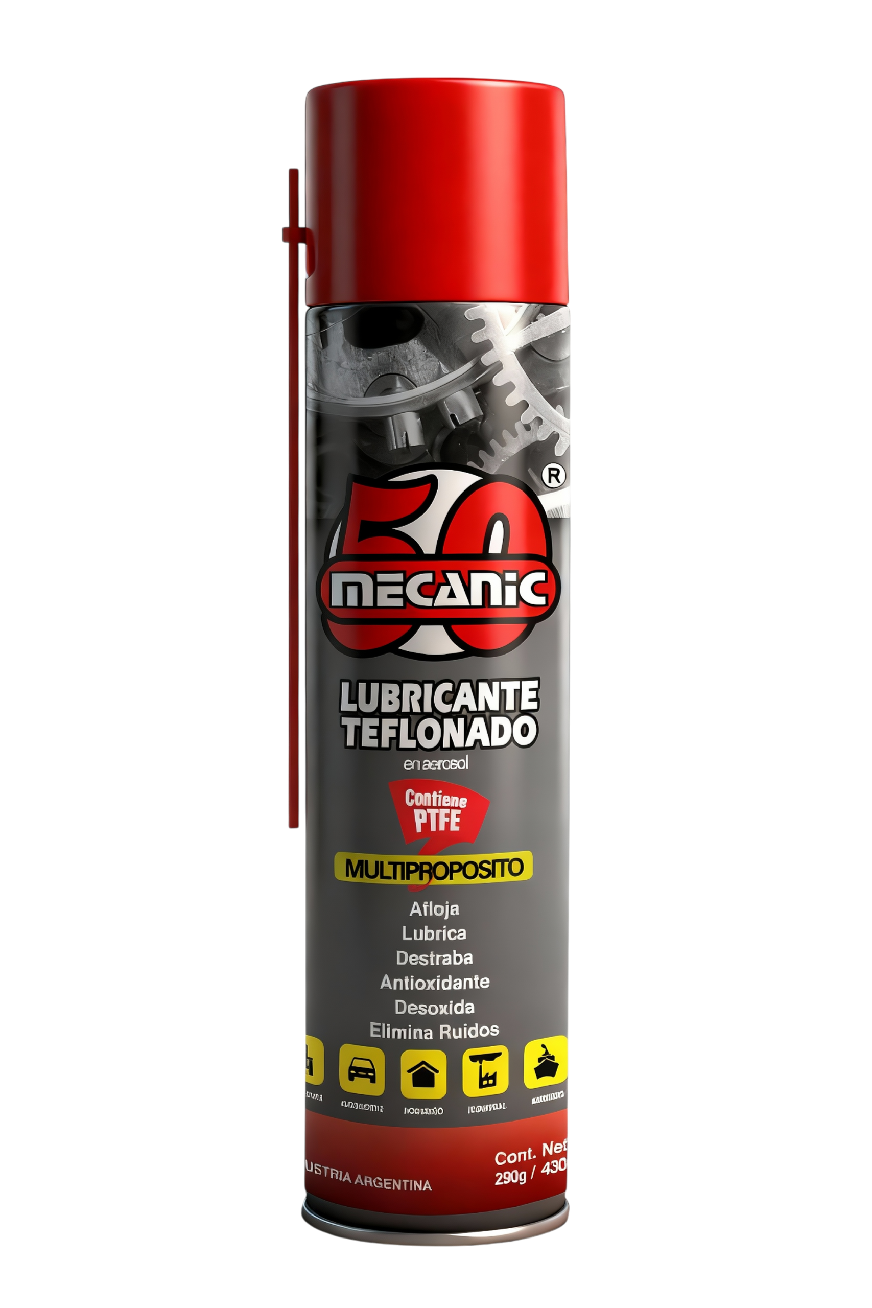 Lubricante Teflonado Multiuso 430 ml.