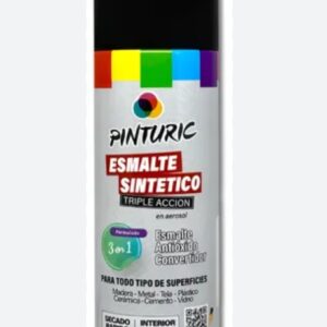 Pintura en Aerosol Negro Brillante 250g-350 ml