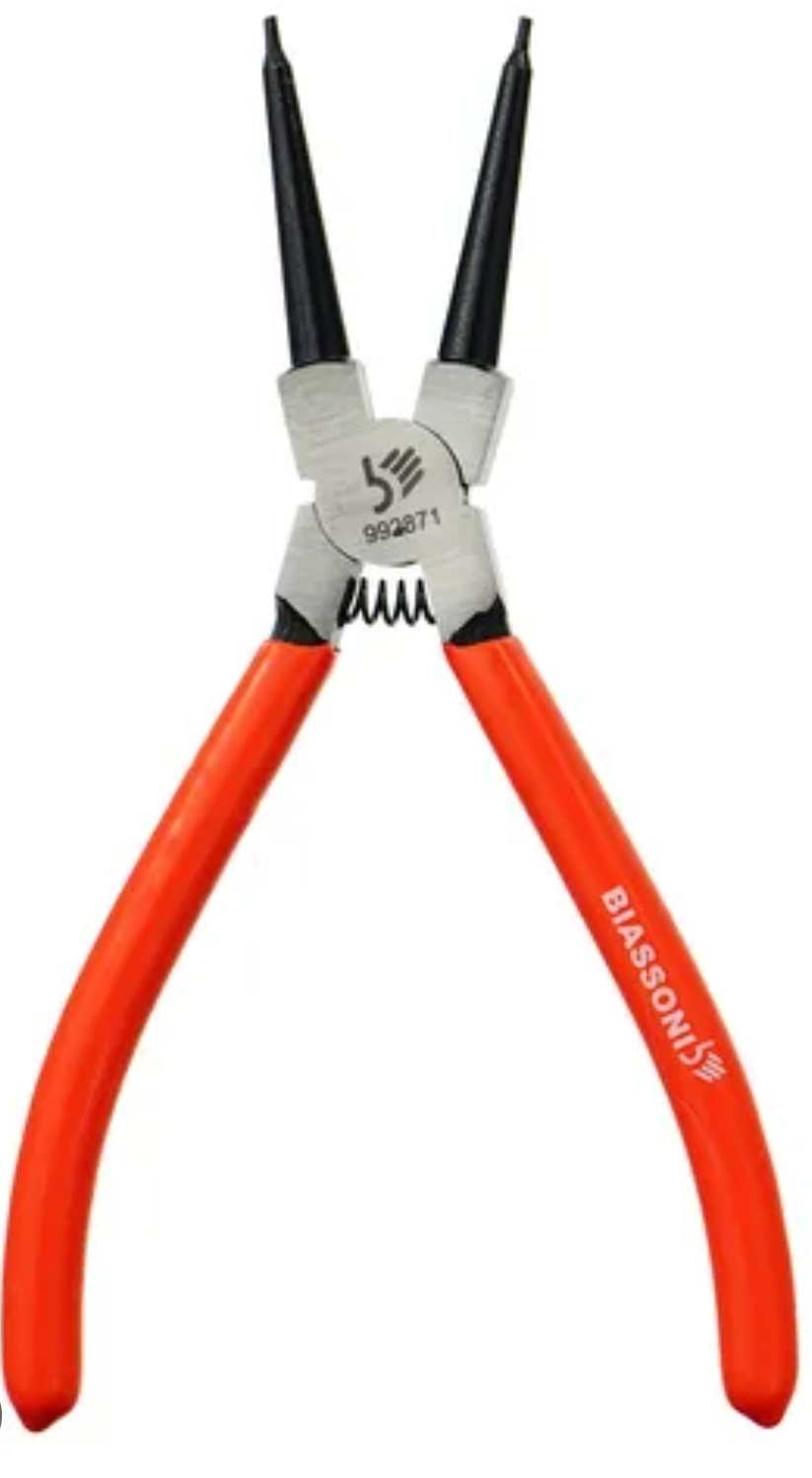 PINZA RECTA PARA AROS INTERIORES.