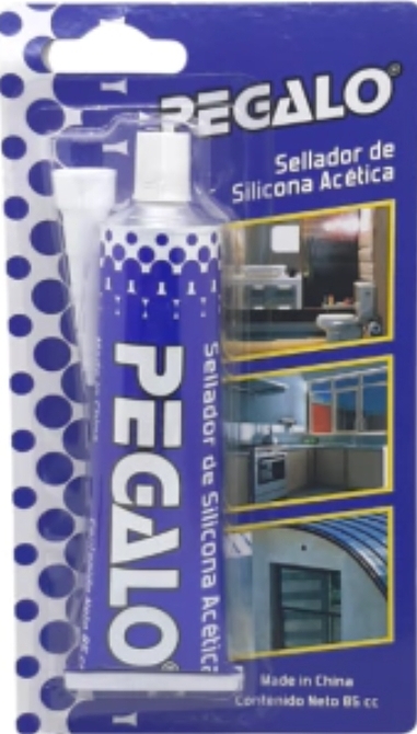 SELLADOR DE SILICONA ACETICA TRANSPARENTE 85cc.