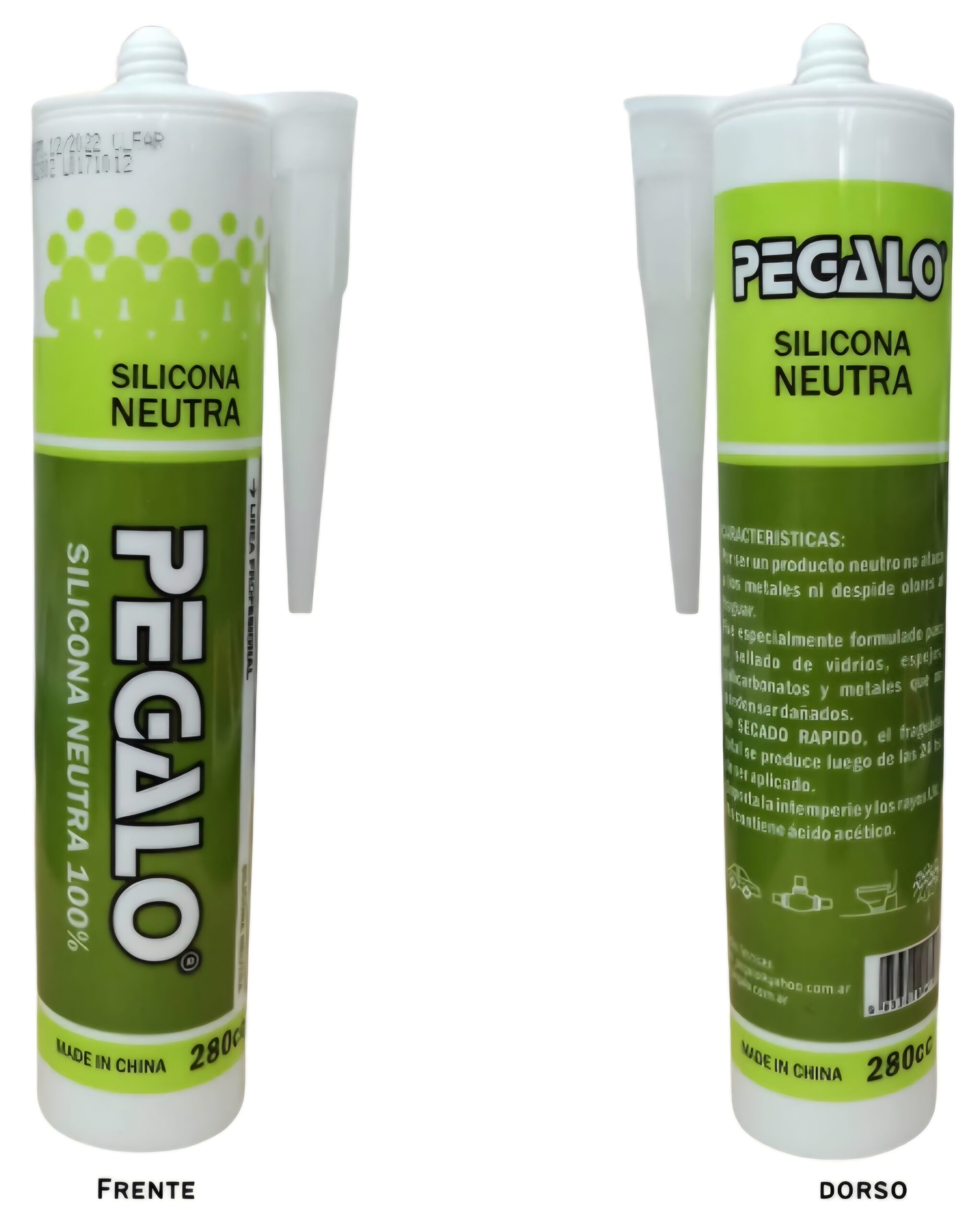 SELLADOR DE SILICONA NEUTRA 280CC.