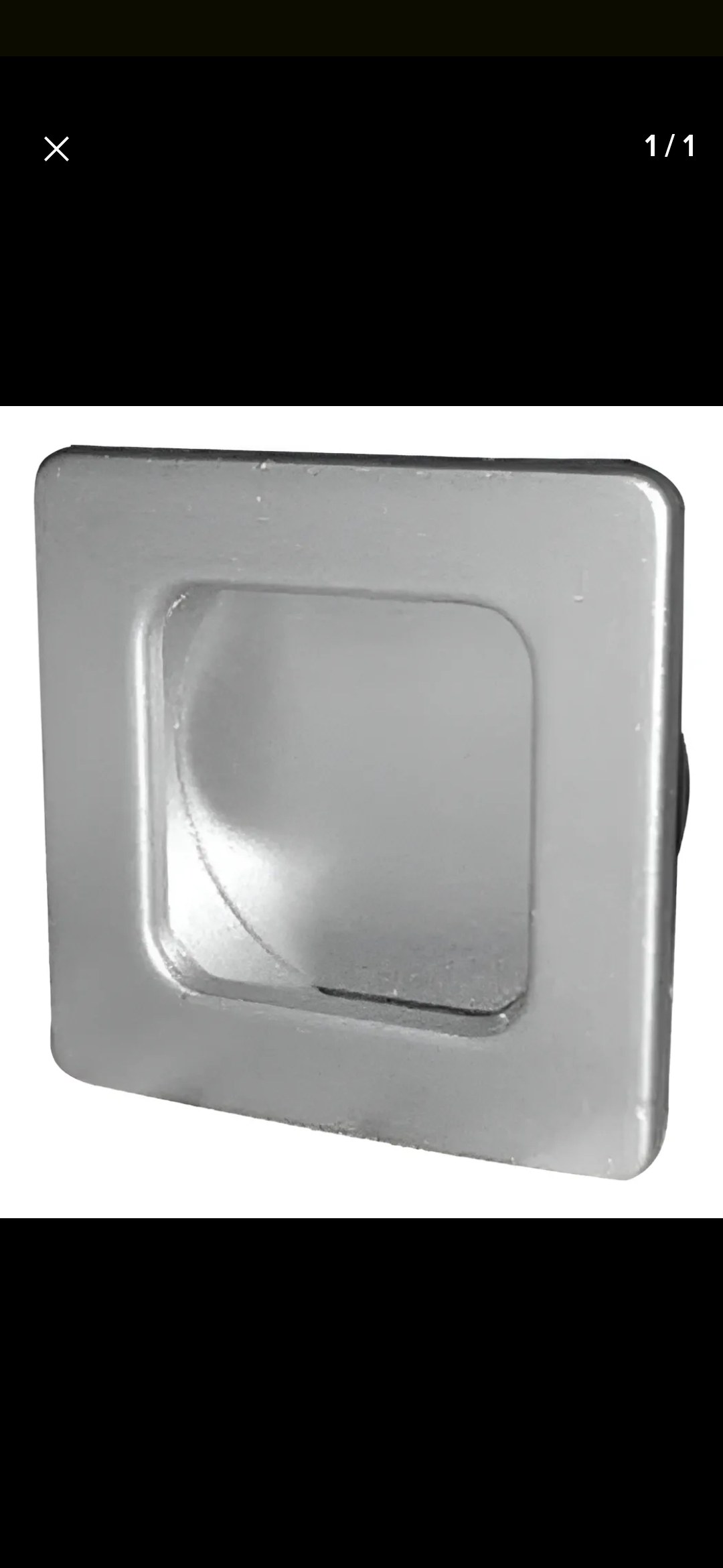 CUBETA CUADRADA ALUMINIO.