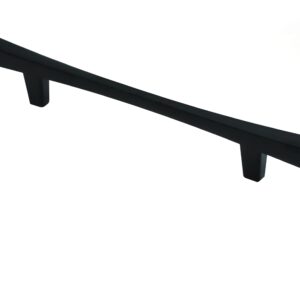 Manija  TIRADOR Tokio Aluminio Negro Mate 128mm