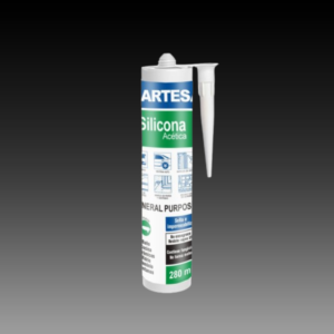 ARTESANATO ACETICO SELLADOR DE SILICONA  280ML.