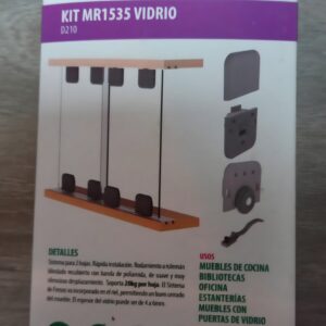 KIT PARA VIDRIO DOBLE HOJA.