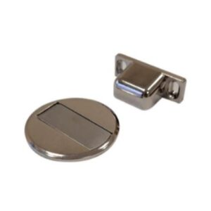 RETEN MAGNETICO PUERTA/PISO CROMO.